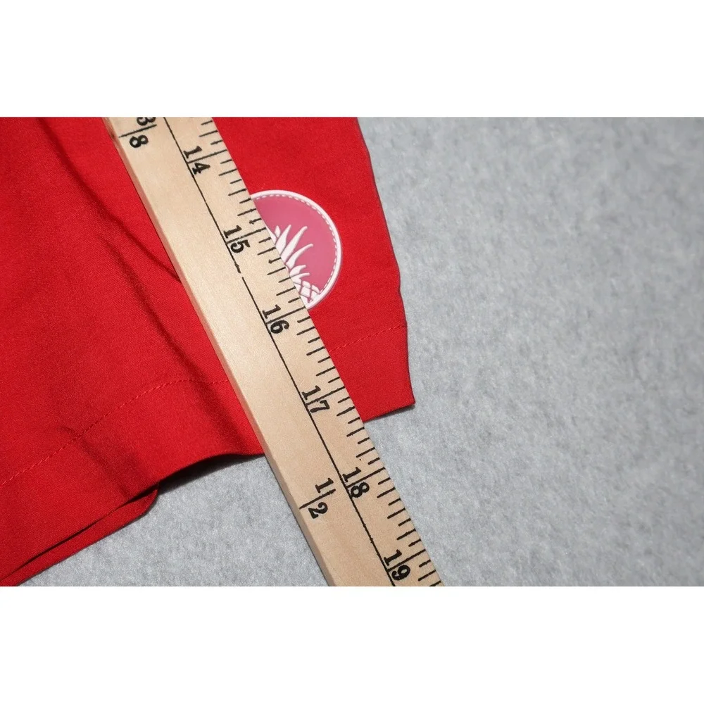 Chubbies Swim Trunks Mens XL Blue Red Colorblock Pineapple Logo Shorts **